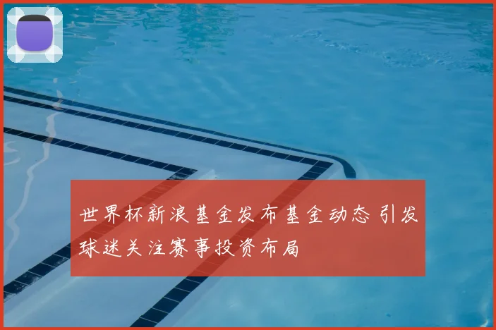世界杯新浪基金发布基金动态 引发球迷关注赛事投资布局